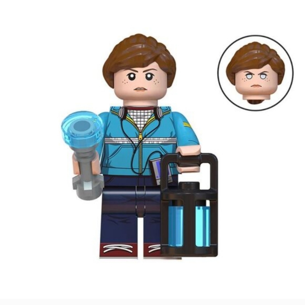 Stranger things mini figure custom block Max